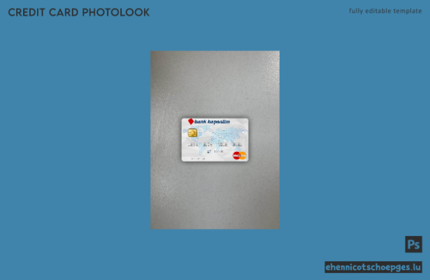 Israel Bank Hapoalim Mastercard Photolook Beispielvorschau